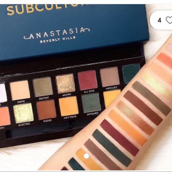 ❌SOLD❌Anastasia Beverly Hills subculture eyeshadow palette